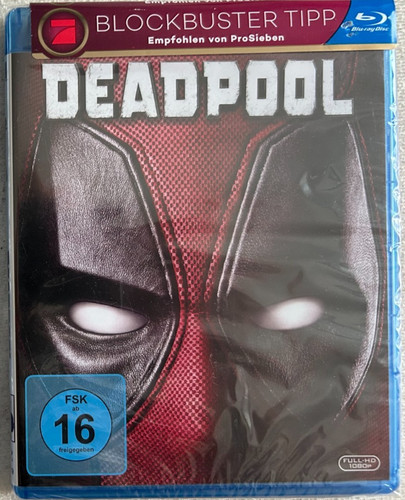 Deadpool blu ray - [blu-ray], neu/ovp