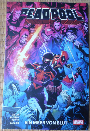 Ausgabe mit deadpool und - mit,