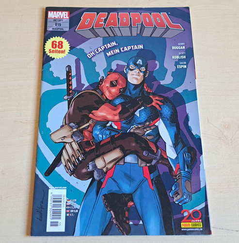 Panini marvel deadpool 015 - marvel,