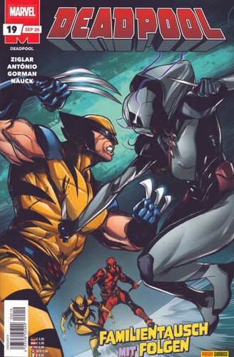 Deadpool neuware panini - deadpool, 19