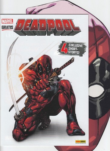 Deadpool maske - (deutsch),
