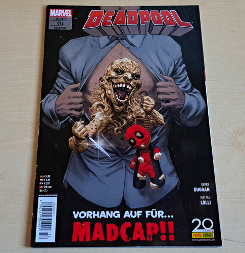 Panini marvel deadpool 012 - marvel,