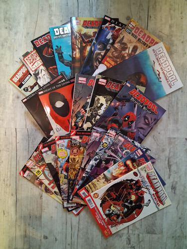 Große deadpool comic sammlung - deadpool,