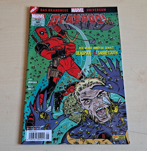 Panini marvel deadpool 005 - marvel, nr.