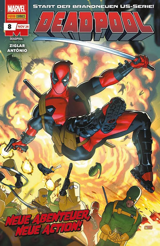 Deadpool heft november - deadpool, (november