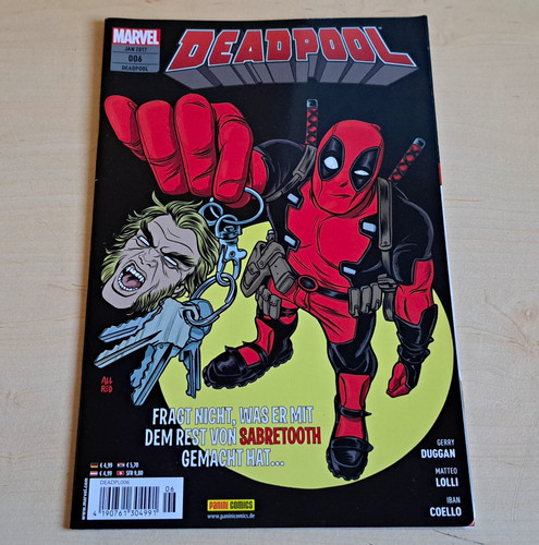 Panini marvel deadpool comic - marvel,