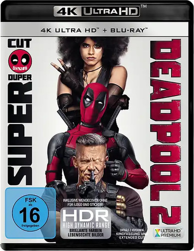 Deadpool inkl blu - deadpool, 2