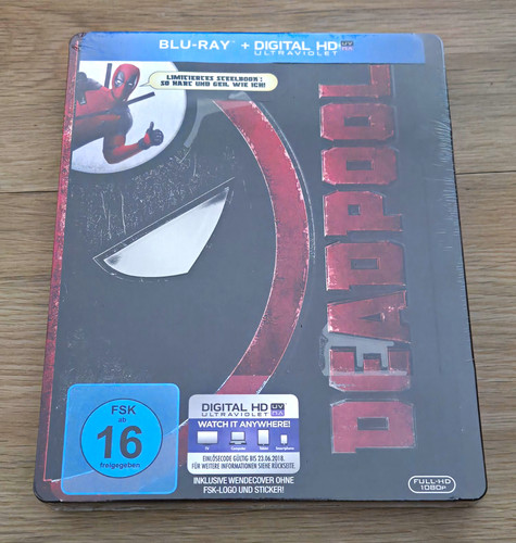Deadpool steelbook blu ray - deadpool,
