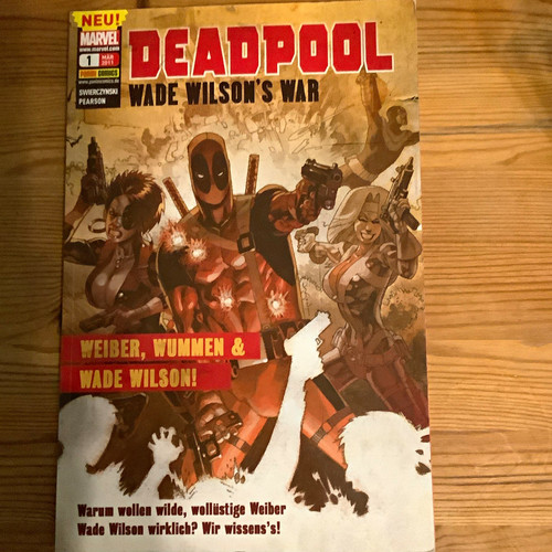 Panini comics deadpool - comics, deadpool: