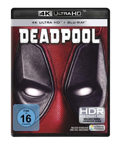 Deadpool ultra - hd, +