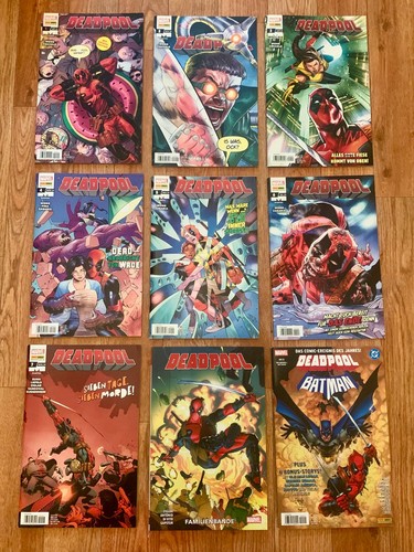 Comic set deadpool heft - comic,