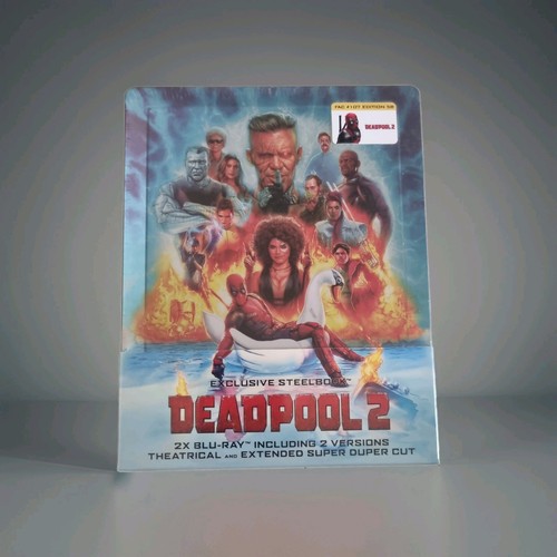 Deadpool steelbook blu ray - deadpool, blu-ray