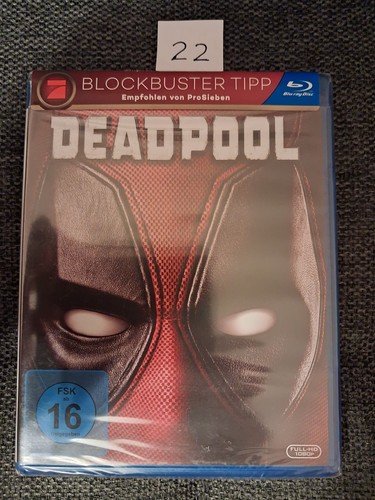 Deadpool blu ray - neu, ovp.