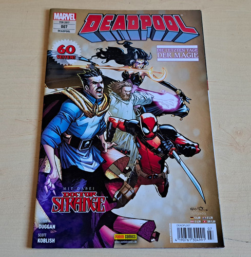 Panini marvel deadpool 7 - panini, nr.