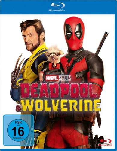 Deadpool wolverine blu ray - &,